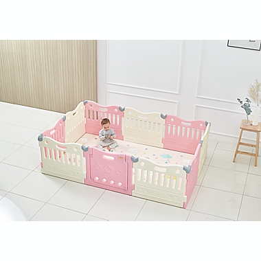 BABY CARE&trade; Funzone Baby Play Pen in Pink. View a larger version of this product image.