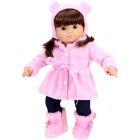 Alternate image 1 for Sophia&#39;s by Teamson Kids 3-Piece Fleece Coat Doll Clothing Set in Pink