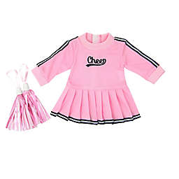 Sophia's by Teamson Kids 3-Piece Cheerleader Jumper Doll Outfit
