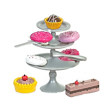 Sophia&#39;s by Teamson Kids 39-Piece Dessert and Display Doll Playset. View a larger version of this product image.
