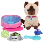 Alternate image 1 for Sophia&#39;s by Teamson Kids 9-Piece Doll Kitten and Accessories Playset in Tan