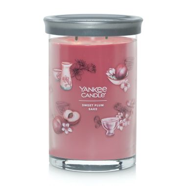 Yankee Candle&reg; Sweet Plum Sake 2-Wick 20 oz. Large Tumbler Candle. View a larger version of this product image.