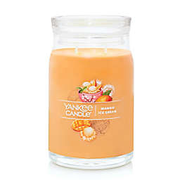 Yankee Candle® Mango Ice Cream 20 oz. Large 2-Wick Jar Candle