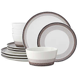 Noritake® Colorscapes Layers Canyon 12-Piece Round Dinnerware Set