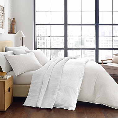 City Scene Demi Full/Queen Comforter Set in Beige. View a larger version of this product image.