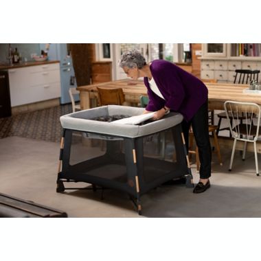 Maxi-Cosi&reg; Swift Playard in Grey. View a larger version of this product image.
