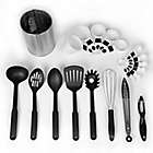 Alternate image 3 for Simply Essential&trade; 20-Piece Utensil and Measuring Set in Black