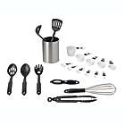 Alternate image 0 for Simply Essential&trade; 20-Piece Utensil and Measuring Set in Black