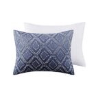 Alternate image 5 for Intelligent Design Ava Ombre Printed Clipped Jacquard Duvet Cover Set