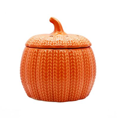 H for Happy&trade; Pumpkin Ceramic Wax Warmer