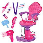 Sophia&#39;s by Teamson Kids 14-Piece Hair Styling and Salon Chair Doll Accessory Set