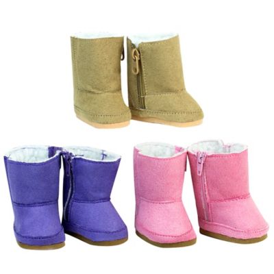 Sophia&#39;s by Teamson Kids 3-Piece Doll Boot Accessory Set