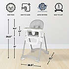 Alternate image 5 for Dream on Me Solid Times High Chair in Grey