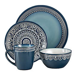 Over and Back® Marakesh 16-Piece Dinnerware Set in Teal