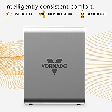 Vornado&reg; VMH600 Metallic Whole Room Heater with LED Energy Ring. View a larger version of this product image.