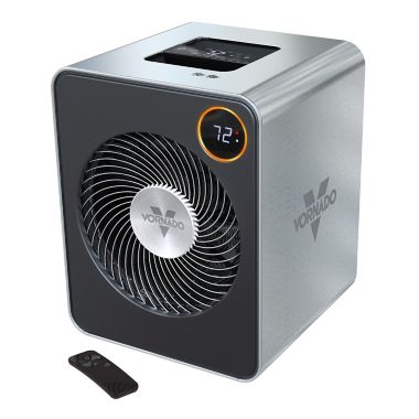 Vornado&reg; VMH600 Metallic Whole Room Heater with LED Energy Ring. View a larger version of this product image.