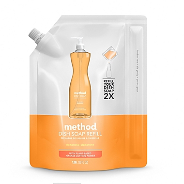 Method&reg; 36 oz. Dish Soap Refill in Clementine. View a larger version of this product image.