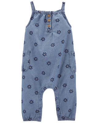 carter&#39;s&reg; Daisies Overall in Chambray