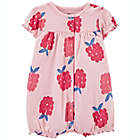 Alternate image 0 for carter&#39;s&reg; Size 3M Raspberry Snap-Up Romper in Pink