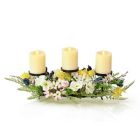 Alternate image 0 for Luminara&reg; Spring Centerpiece with Three 4-Inch LED Pillar Candles