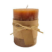 Bee &amp; Willow&trade; Unscented Pillar Candle in Roasted Pecan
