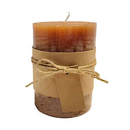 Bee & Willow™ Unscented Pillar Candle in Roasted Pecan