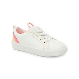 carter's® Size 4 Tryptic Sneaker in White Rainbow
