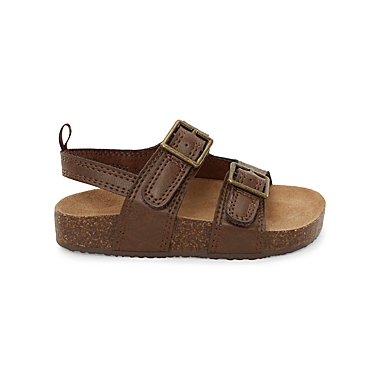 OshKosh B&#39;gosh&reg; Size 8 Bruno Boys Sandal in Brown. View a larger version of this product image.