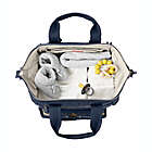 Alternate image 5 for SKIP*HOP&reg; Mainframe Wide Open Diaper Backpack in Navy