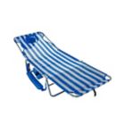 Alternate image 2 for Ostrich&reg; Deluxe Chaise Lounge Chair in Blue/White Stripe