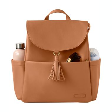 SKIP*HOP&reg; Greenwich Vari Diaper Backpack in Toffee. View a larger version of this product image.