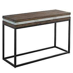 Camden Isle Bailey Console Table in Brown