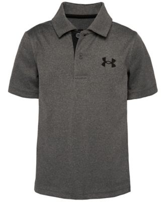 Under Armour&reg; Match Play Short Sleeve Polo Shirt in Dark Grey