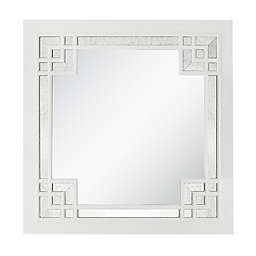 Camden Isle™ Dynasty 40-Inch Square Wall Mirror in White