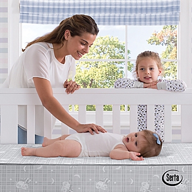 Serta&reg; Perfect Balance&trade; Crib and Toddler Mattress in Dove Grey. View a larger version of this product image.