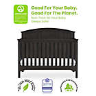 Alternate image 7 for Delta Children Sweet Beginnings Sage Curve Top 6-in-1 Convertible Crib in Stone Grey