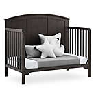 Alternate image 6 for Delta Children Sweet Beginnings Sage Curve Top 6-in-1 Convertible Crib in Stone Grey