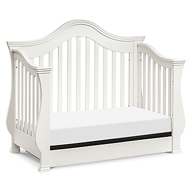 Million Dollar Baby Classic Ashbury 4-in-1 Convertible Crib in Warm White. View a larger version of this product image.