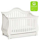 Alternate image 10 for Million Dollar Baby Classic Ashbury 4-in-1 Convertible Crib in Warm White
