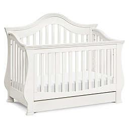 Million Dollar Baby Classic Ashbury 4-in-1 Convertible Crib in Warm White