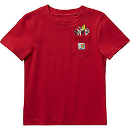 Carhartt® Short Sleeve Pocket Tools T-Shirt in Tango Red