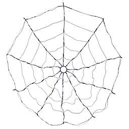 H for Happy™ 48-Inch Spider Web Halloween Lawn Decoration with LED Lights