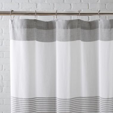 Napa Shower Curtain/Charcoal/72X72. View a larger version of this product image.