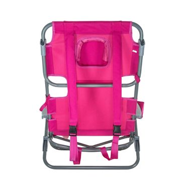 Ostrich&reg; On-Your-Back Beach Chair in Pink. View a larger version of this product image.