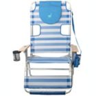 Alternate image 2 for Ostrich&reg; Altitude 3-in-1 Beach Chair in Blue/White Stripe