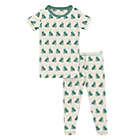 Alternate image 0 for KicKee Pants&reg; Size 2T 2-Piece Frog Prince Short Sleeve Pajama Set in Green