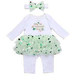 Baby Starters® 2-Piece St. Patrick's Day Sleep and Play with Headband Set
