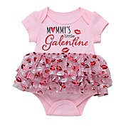 Baby Starters&reg; &quot;Mommy&#39;s Little Galentine&quot; Tutu Bodysuit in Pink