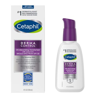 Cetaphil&reg; DermaControl&trade; 4 oz. Oil Control Moisturizer with Sunscreen Broad Spectrum SPF 30
