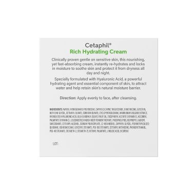 Cetaphil&reg; 1.7 oz. Rich Hydrating Night Face Cream. View a larger version of this product image.